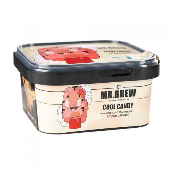 Табак Mr Brew Cool Candy (Малиновый холлс) 200 гр в Ханты-Мансийске