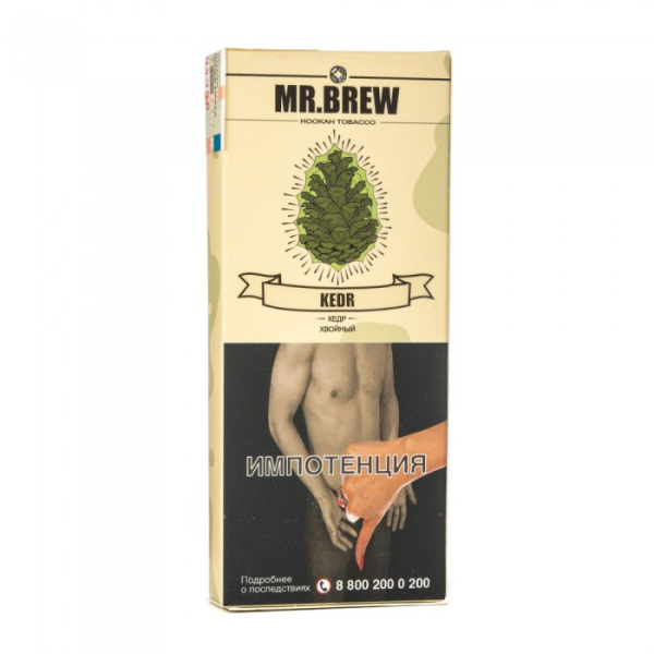 Табак Mr Brew Kedr (Кедровые шишки) 40 гр в Ханты-Мансийске
