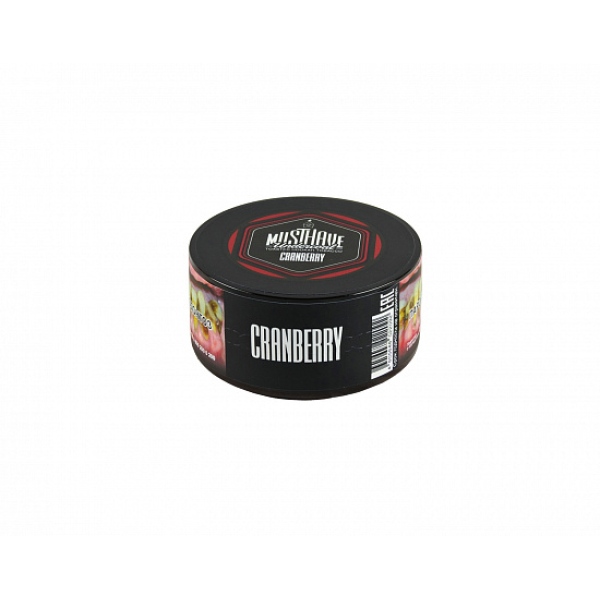 Табак MUST HAVE CRANBERRY 25 грамм в Ханты-Мансийске