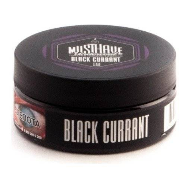 Табак Must Have Black Currant 125 грамм в Ханты-Мансийске