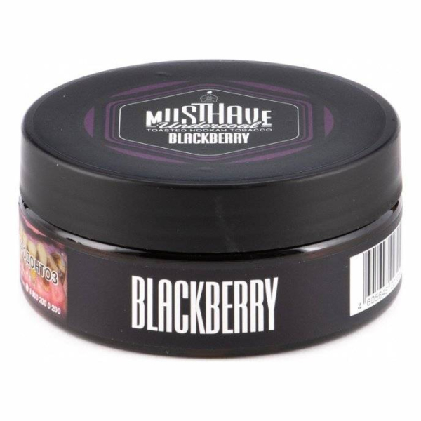 Табак Must Have Blackberry 125 грамм в Ханты-Мансийске