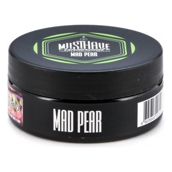 Табак Must Have Mad Pear 125 грамм в Ханты-Мансийске