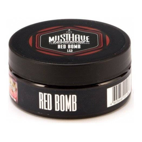 Табак Must Have Red Bomb 125 грамм в Ханты-Мансийске