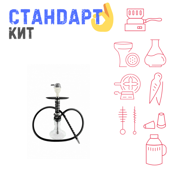 Набор с кальяном  Mamay Customs Micro Coilovers Silver СТАНДАРТ в Ханты-Мансийске