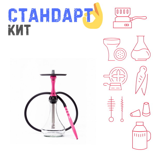 Набор с кальяном  Alpha Hookah X Rose СТАНДАРТ в Ханты-Мансийске