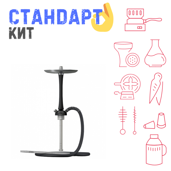 Набор с кальяном  Mattpear Simple M Black СТАНДАРТ в Ханты-Мансийске