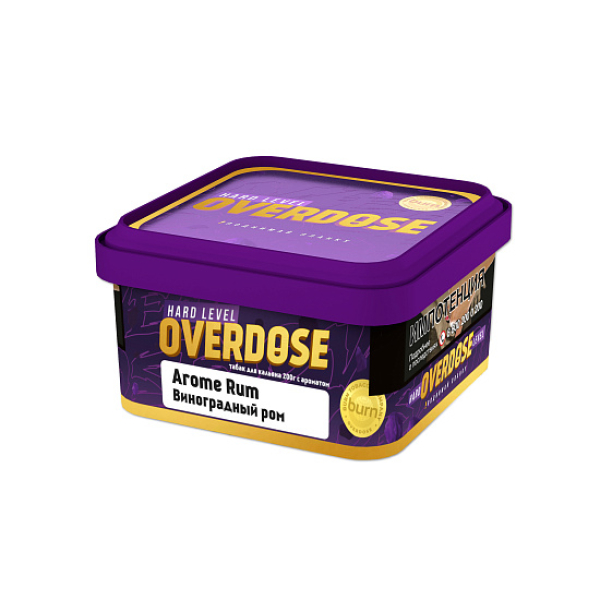 Табак OVERDOSE Aroma Rum 200 гр в Ханты-Мансийске