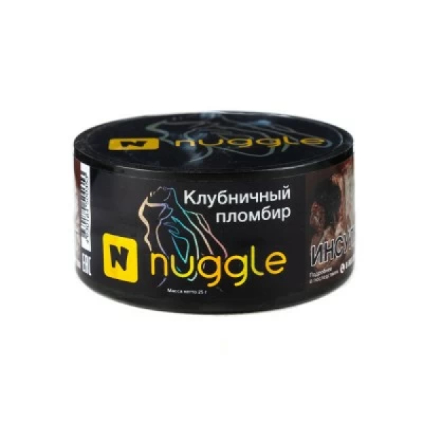 Табак Nuggle Клубничный пломбир 25 гр в Ханты-Мансийске