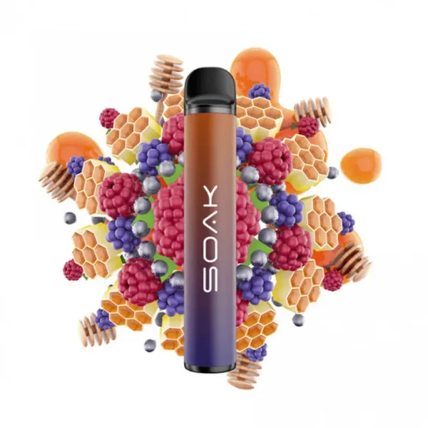SOAK X Dark Honey Berries (Тёмный мёд с ягодами), 1500 тяг в Ханты-Мансийске