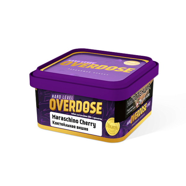 Табак OVERDOSE Maraschino Cherry (коктейльная вишня) 200 гр в Ханты-Мансийске