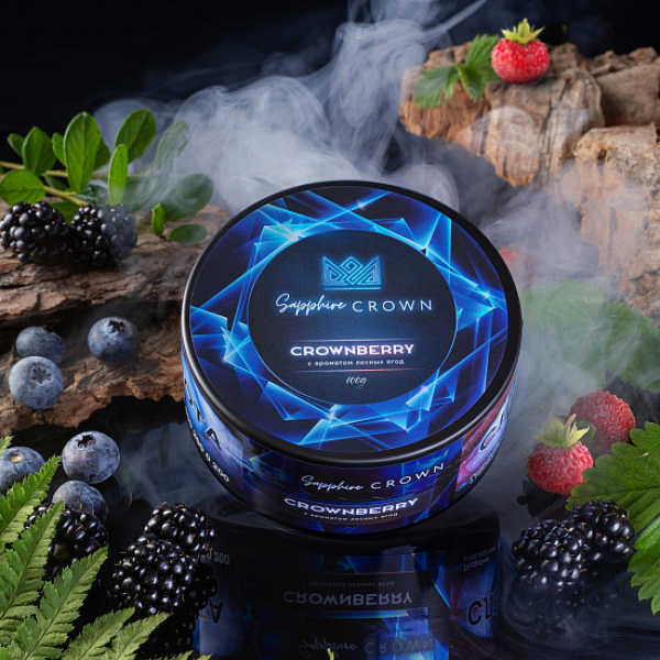 Табак Sapphire Crown Crownberry (Лесные Ягоды) 100 гр в Ханты-Мансийске
