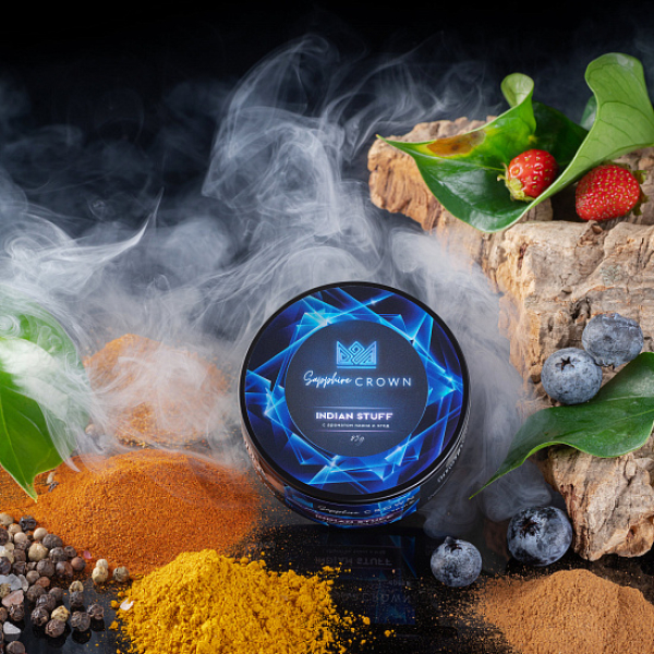 Табак Sapphire Crown Indian Stuff (Специи травянистость лесные ягоды) 25 гр в Ханты-Мансийске