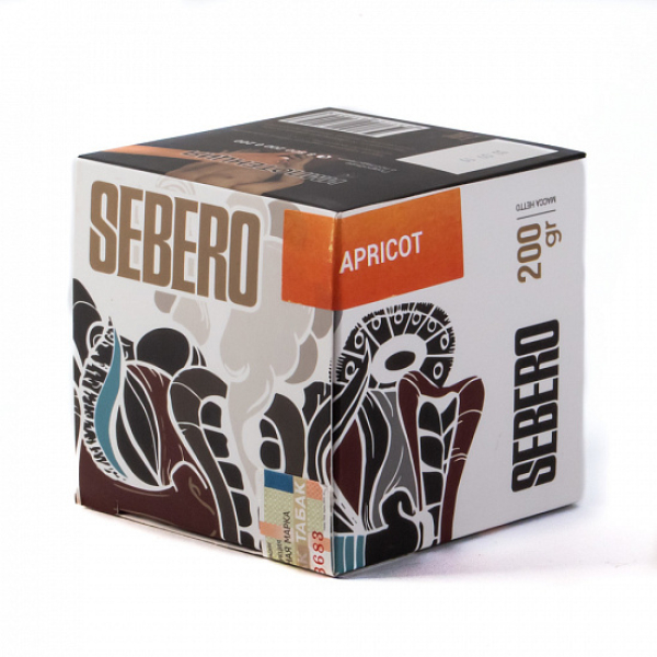Табак SEBERO APRICOT 200 грамм в Ханты-Мансийске