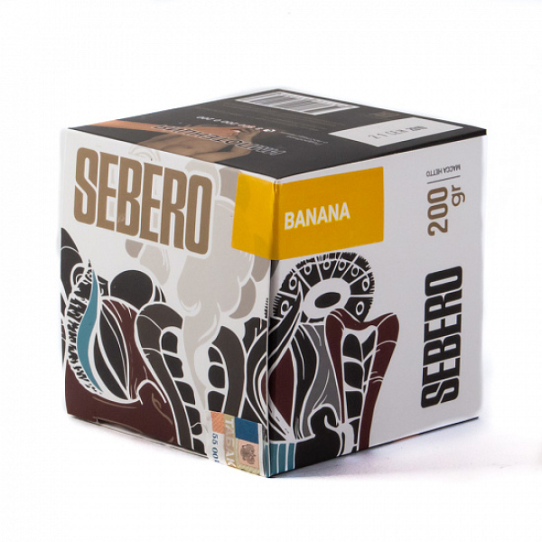 Табак SEBERO BANANA 200 грамм в Ханты-Мансийске