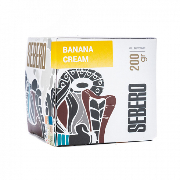 Табак SEBERO BANANA CREAM 200 грамм в Ханты-Мансийске