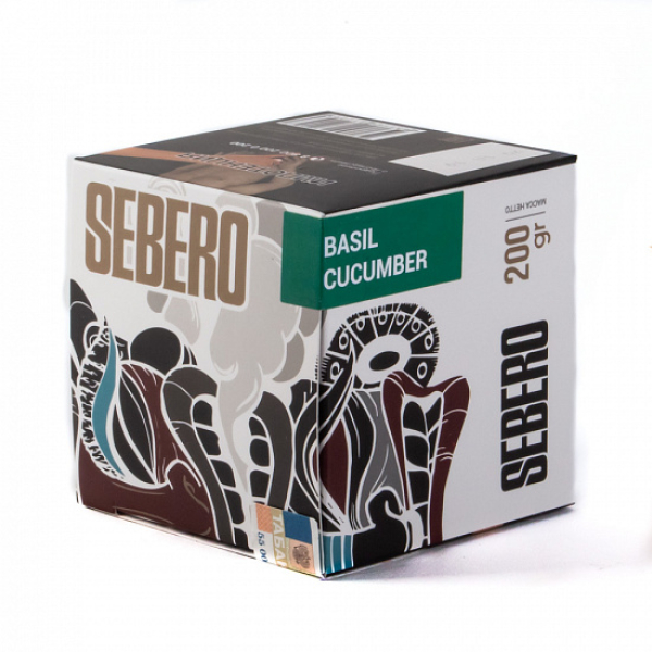 Табак SEBERO BASIL CUCUMBER 200 грамм в Ханты-Мансийске