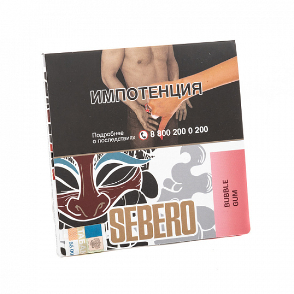 Табак SEBERO BUBBLE GUM 40 грамм в Ханты-Мансийске