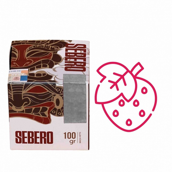 Табак Sebero Клубника 100 грамм в Ханты-Мансийске