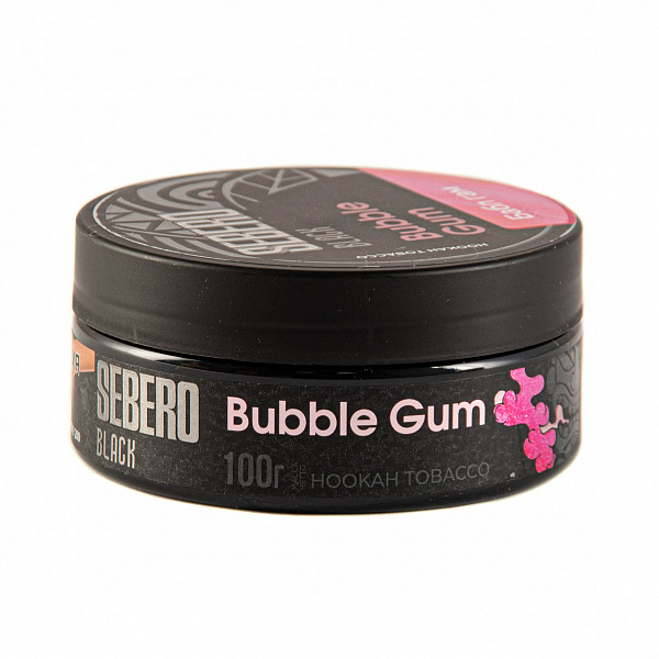 Табак SEBERO BLACK BUBBLE GUM 100 гр в Ханты-Мансийске
