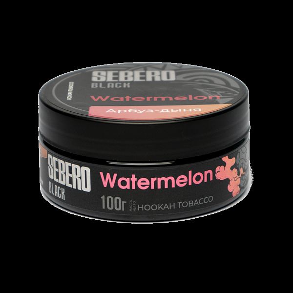 Табак SEBERO BLACK WATERMELON 100 гр в Ханты-Мансийске