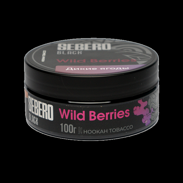 Табак SEBERO BLACK WILD BERRIES 100 гр в Ханты-Мансийске