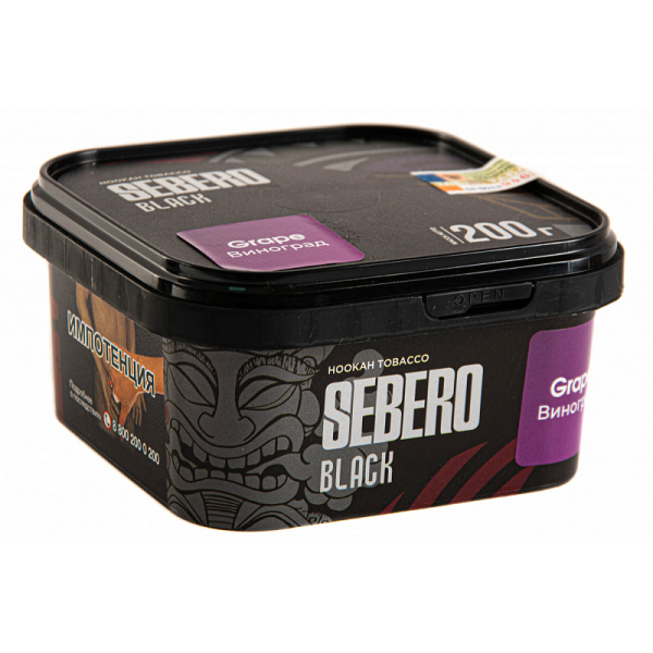 Табак SEBERO BLACK GRAPE 200 гр в Ханты-Мансийске