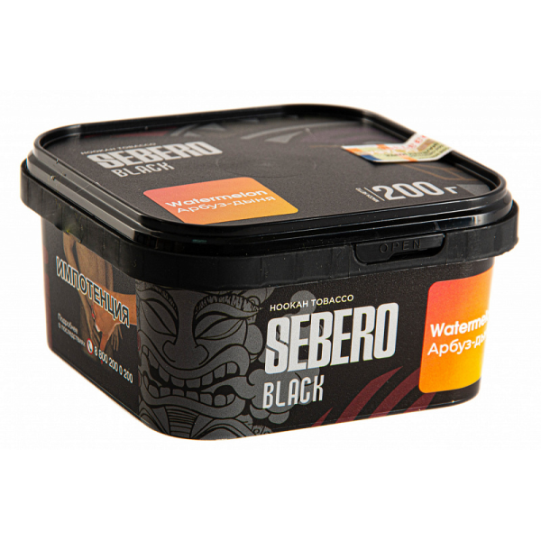 Табак SEBERO BLACK WATERMELON 200 гр в Ханты-Мансийске