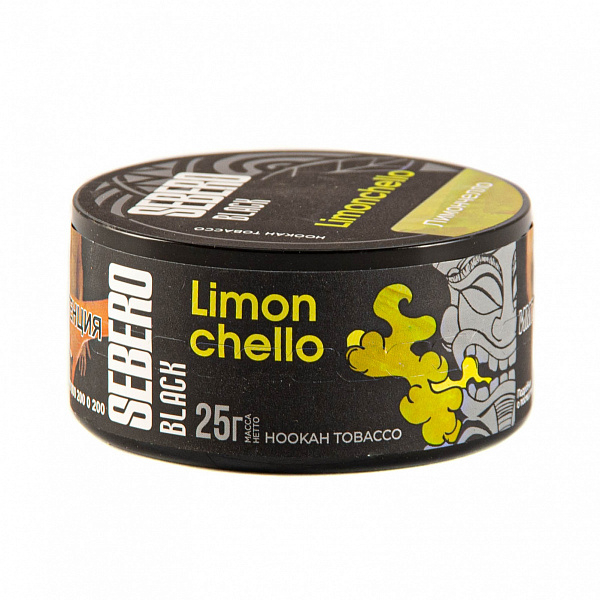 Табак SEBERO BLACK LIMONCHELLO 25 гр в Ханты-Мансийске