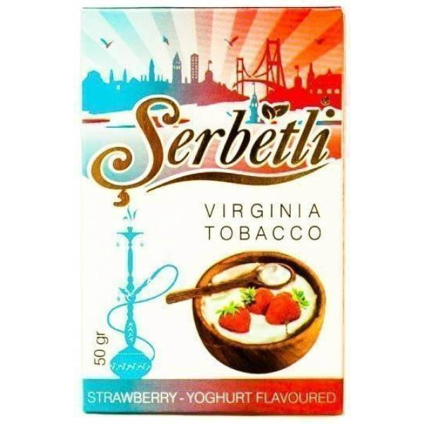 Табак Serbetli Strawberry Yoghurt 50 грамм в Ханты-Мансийске
