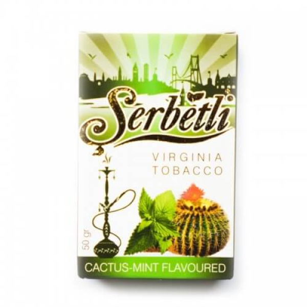 Табак Serbetli Cactus mint 50 грамм в Ханты-Мансийске