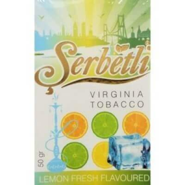 Табак Serbetli Lemon Fresh 50 грамм в Ханты-Мансийске