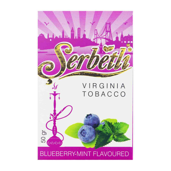 Табак Serbetli Черника с мятой 50 гр в Ханты-Мансийске