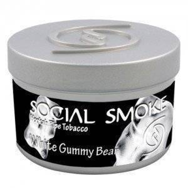 Табак Social Smoke White Gummy Bear 250 грамм в Ханты-Мансийске