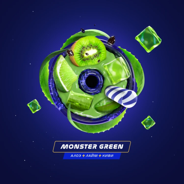 Паста Space Smoke LIGHT Mix Monster  Green (Зеленый Монстр) 30 гр в Ханты-Мансийске
