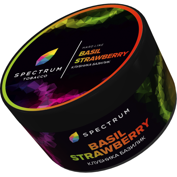Табак Spectrum Hard BasilStrawberry 200 грамм в Ханты-Мансийске