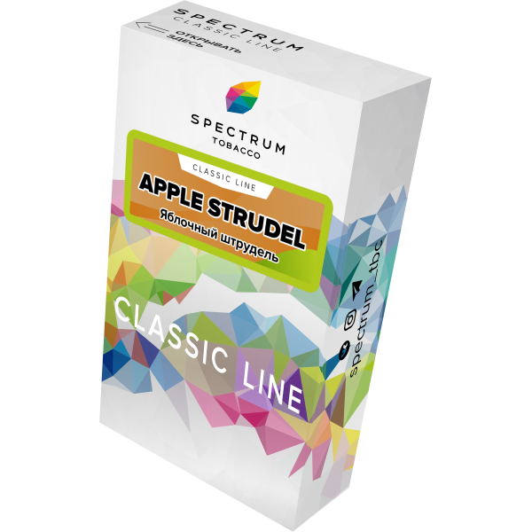 Табак Spectrum Classic apple strudel 40 грамм в Ханты-Мансийске