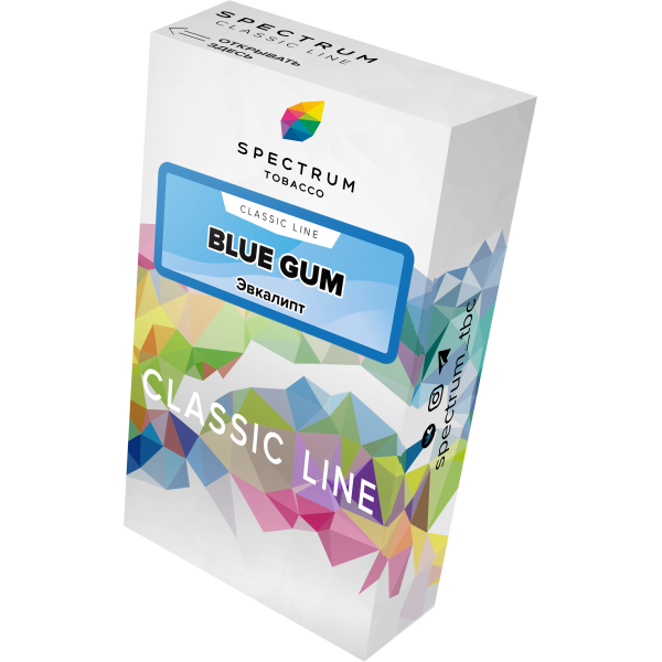Табак Spectrum Classic blue gum 40 грамм в Ханты-Мансийске