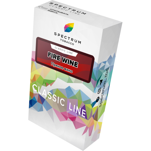 Табак Spectrum Classic fire wine 40 грамм в Ханты-Мансийске