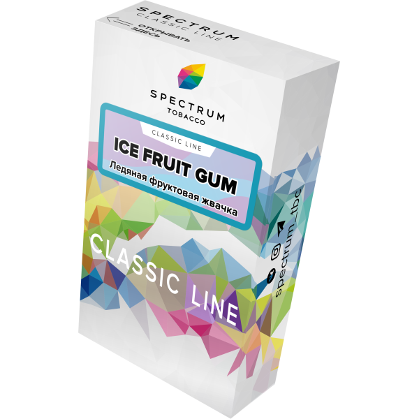 Табак Spectrum Classic ice fruit gum 40 грамм в Ханты-Мансийске