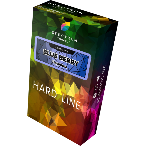 Табак Spectrum Hard blue berry 40 грамм в Ханты-Мансийске