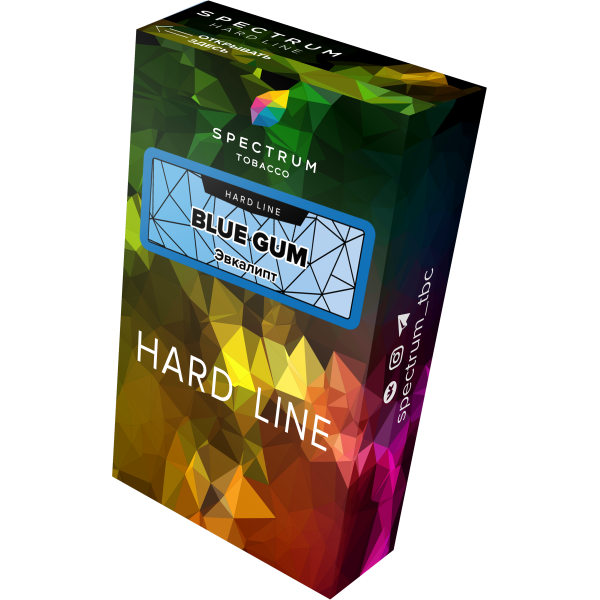 Табак Spectrum Hard blue gum 40 грамм в Ханты-Мансийске