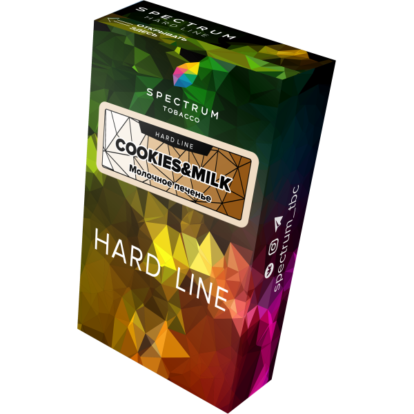 Табак Spectrum Hard cookies milk 40 грамм в Ханты-Мансийске