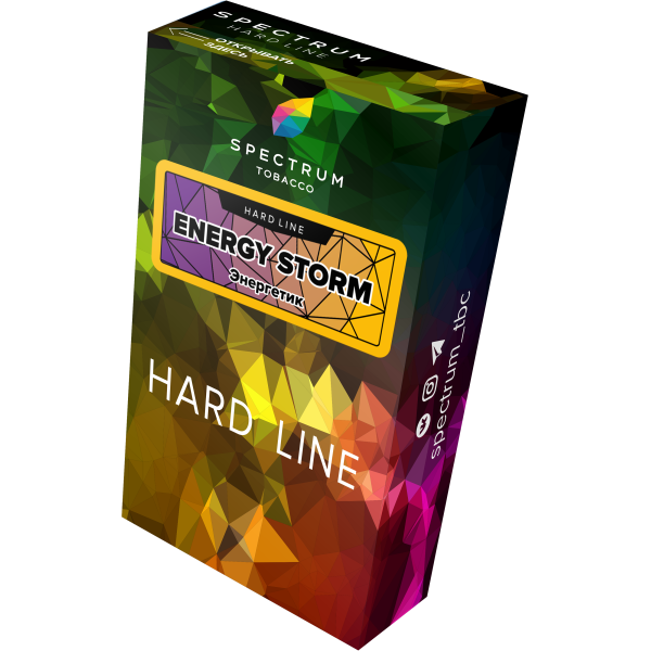 Табак Spectrum Hard energy storm 40 грамм в Ханты-Мансийске