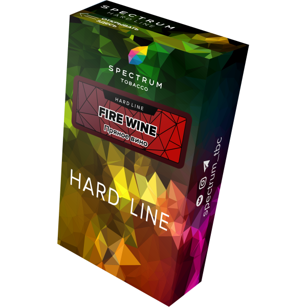 Табак Spectrum Hard fire wine 40 грамм в Ханты-Мансийске