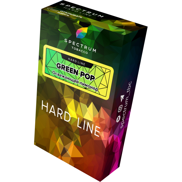 Табак Spectrum Hard green pop 40 грамм в Ханты-Мансийске