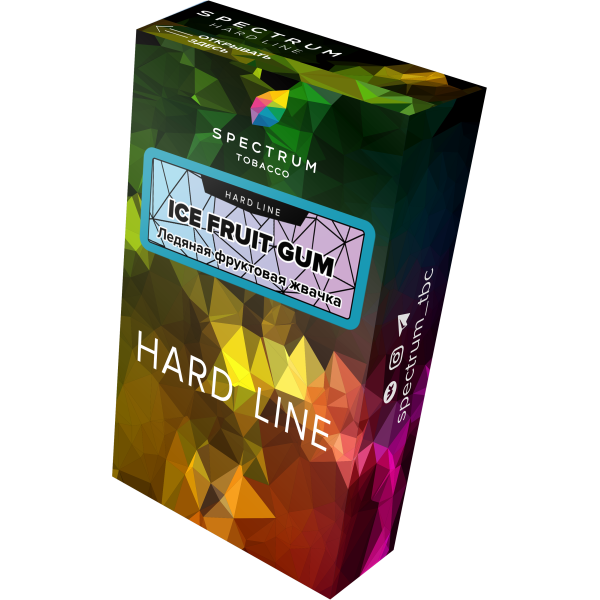 Табак Spectrum Hard ice fruit gum 40 грамм в Ханты-Мансийске