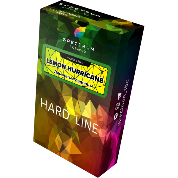 Табак Spectrum Hard lemon hurricane 40 грамм в Ханты-Мансийске