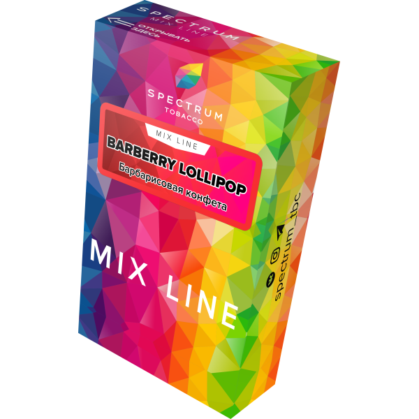 Табак Spectrum Mix Line Barberry Lollipop 40 грамм в Ханты-Мансийске