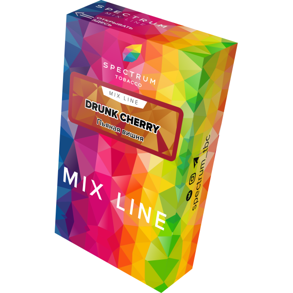 Табак Spectrum Mix Line Drunk Cherry 40 грамм в Ханты-Мансийске