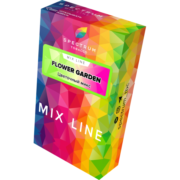 Табак Spectrum Mix Line Flower Garden 40 грамм в Ханты-Мансийске